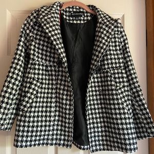 Rothschild Black and White Pattern Jacket
